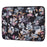 CANVASARTISAN H2-11 14-inch Watercolor Flower Pattern Linen Carrying Pouch Protective Laptop Sleeve - 5