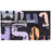 CANVASARTISAN H18-89 Soft Lining 12-inch Notebook Watercolor Letter Pattern Zipper Bag Laptop Handbag - 7