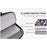 CANVASARTISAN H18-11 Notebook Sleeve for 13-inch Laptop, Watercolor Letter Pattern Bag Zipper Case - 5