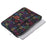 CANVASARTISAN H17-11 Zipper Notebook Bag, 12-inch Soft Lining Colorful Letter Pattern Laptop Storage Pouch - 4