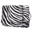 CANVASARTISAN H33-89 14 inch Laptop Hand Bag for MacBook Pro Zebra Pattern Notebook Computer Pouch Soft Lining Sleeve Case - 5
