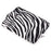CANVASARTISAN H33-89 14 inch Laptop Hand Bag for MacBook Pro Zebra Pattern Notebook Computer Pouch Soft Lining Sleeve Case - 6