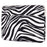 CANVASARTISAN H33-11 13 inch Laptop Computer Bag for MacBook Horizontal Style Zebra Pattern Shockproof Notebook Computer Sleeve - 4