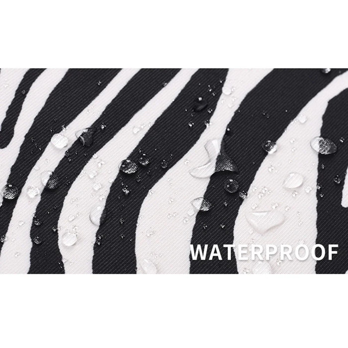 CANVASARTISAN H33-11 13 inch Laptop Computer Bag for MacBook Horizontal Style Zebra Pattern Shockproof Notebook Computer Sleeve - 7