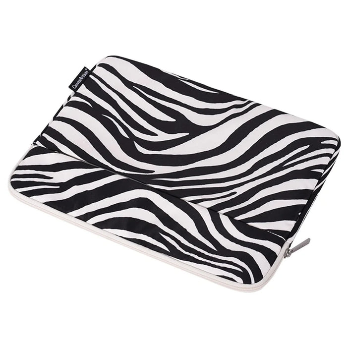 CANVASARTISAN H33-11 Zebra-stripe Pattern Shockproof Carry Case for 14 inch Laptops Scratch Resistant Notebook Sleeve Bag - 6