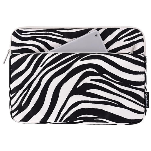 CANVASARTISAN H33-11 Zebra-stripe Pattern Shockproof Sleeve Bag for 11 inch Laptops Scratch Resistant Carry Case - 1