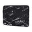 CANVASARTISAN H32-01 Anti-Scratch Sleeve Bag for 11 inch Laptops Marble Pattern Carry Case Shockproof Notebook Zippered Storage Bag - Yellow/Black - 2