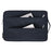 CANVASARTISAN L25-88 Anti-Scratch Carry Case for 12 inch Laptops Shockproof Slim Case Notebook Sleeve Bag with Dual Pouch/Handle Strap - Navy Blue - 2