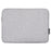 CANVASARTISAN L25-53 Business Style Shockproof Carry Case for 13 inch Laptops Protector Anti-Scratch Notebook Sleeve Bag - Light Grey - 1