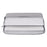 CANVASARTISAN L25-53 Anti-Scratch Sleeve Bag for 15 inch Laptops Carry Case Shockproof Notebook Zippered Storage Bag - Light Grey - 4