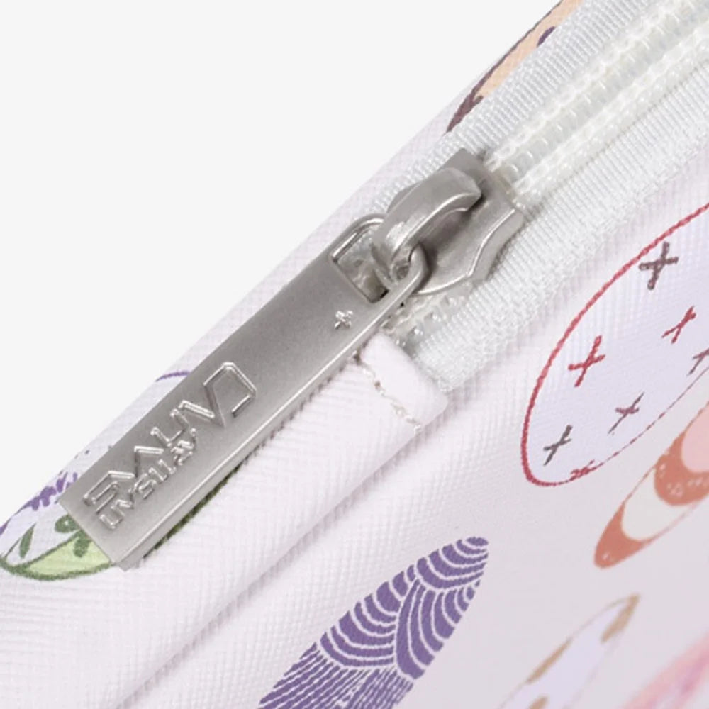 CANVASARTISAN G52-01 Waterproof PU Leather + Soft Lining Patterned Laptop Protective Sleeve Bag for 11-inch Notebook - 4