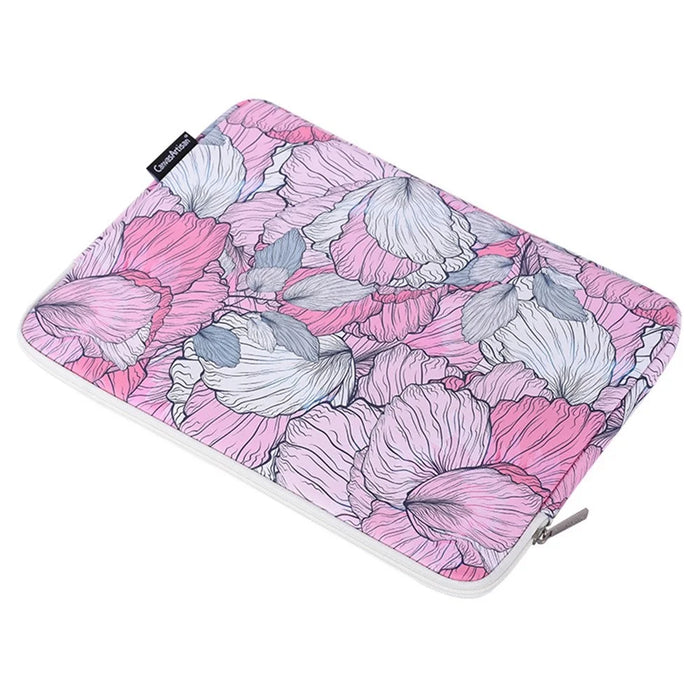 CANVASARTISAN G56-T0111 12-inch Laptop Protective Case Shockproof Notebook Sleeve with Small Storage Bag - 5