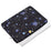 CANVASARTISAN H16-T0121 11-inch Laptop Tablet PU Leather Sleeve Starry Sky Pattern Notebook Zipper Bag with Small Bag - 2