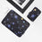 CANVASARTISAN H16-T0121 11-inch Laptop Tablet PU Leather Sleeve Starry Sky Pattern Notebook Zipper Bag with Small Bag - 4