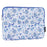 CANVASARTISAN G54-01 Flower Pattern Printed Anti-drop Sleeve Bag for 11-inch Laptops Portable PU Leather Carry Case Shockproof Storage Bag - 4