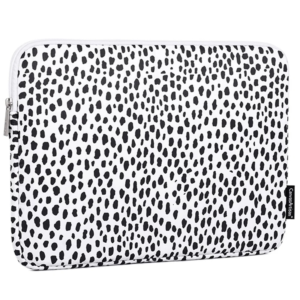 CANVASARTISAN H36-T0121 Water-Proof Cow Grain Patterned Laptop Protective Sleeve Bag with Small Bag for 11-inch Notebook - 2