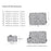 CANVASARTISAN H36-T0121 for 14-inch Notebook Cow Grain Patterned Laptop Zippered Protective Bag Polyester Case with Small Bag Set - 5
