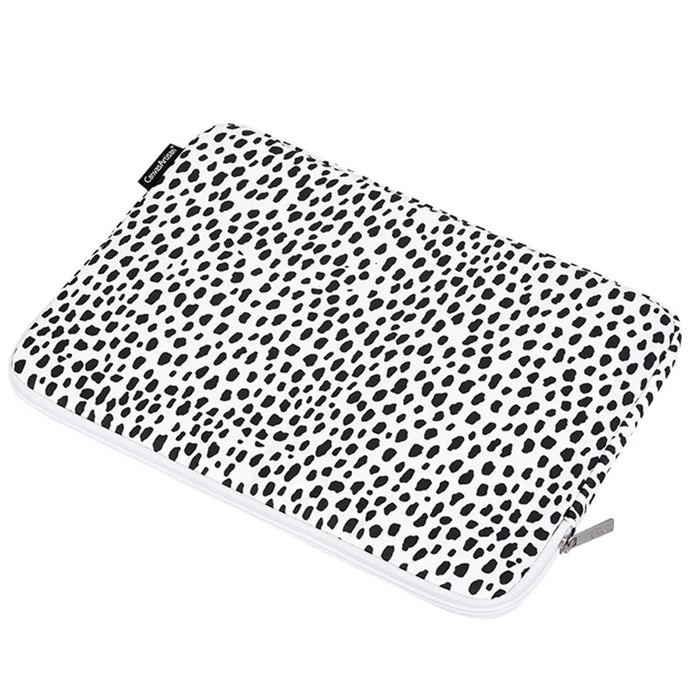 CANVASARTISAN H36-T0121 for 14-inch Notebook Cow Grain Patterned Laptop Zippered Protective Bag Polyester Case with Small Bag Set - 7