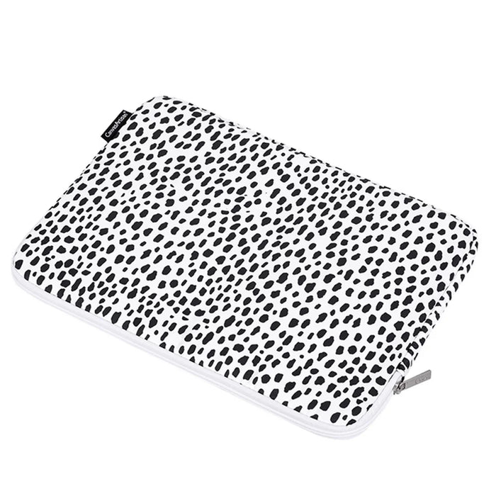CANVASARTISAN H36-T0121 for 15-inch Notebook Cow Grain Patterned Laptop Zippered Protective Bag Polyester Case with Small Bag Set - 7