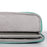 CANVASARTISAN H3-04 14-inch Laptop Sleeve, Green Wave Pattern Lightweight Notebook Computer Bag - 6