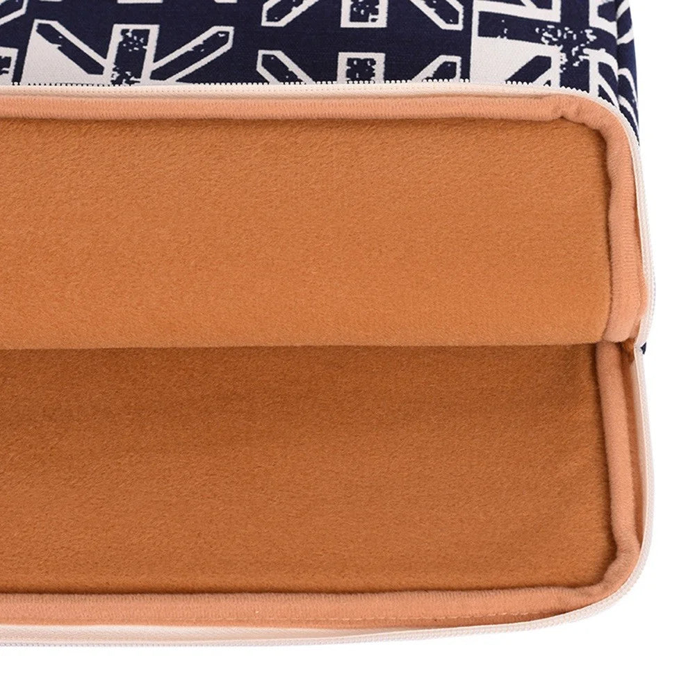 CANVASARTISAN T51 Digital Printing Pattern Carry Case for 12-inch Laptops Portable Canvas Slim Case Shockproof Sleeve Bag - 7