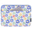 CANVASARTISAN G51-11 15-inch Fashion Flower Printing Laptop Sleeve Bag Portable PU Leather Notebook Zipper Carrying Pouch - 1