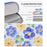 CANVASARTISAN G51-11 15-inch Fashion Flower Printing Laptop Sleeve Bag Portable PU Leather Notebook Zipper Carrying Pouch - 6