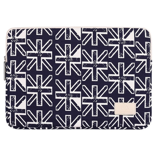 CANVASARTISAN T51 Canvas Shockproof Sleeve Bag for 14-inch Laptops Portable Carry Case Digital Printing Pattern Slim Bag - 1