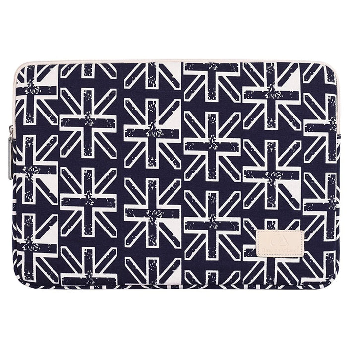 CANVASARTISAN T51 Canvas Shockproof Sleeve Bag for 14-inch Laptops Portable Carry Case Digital Printing Pattern Slim Bag - 1