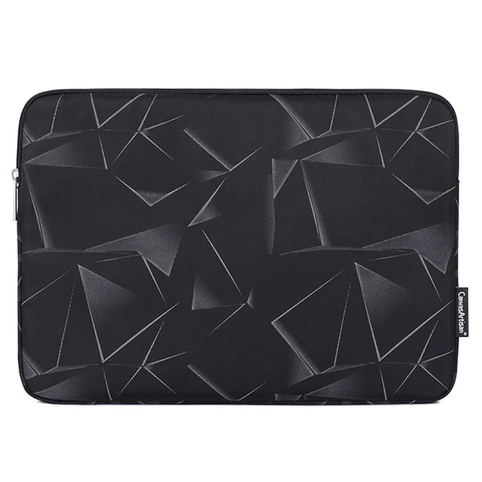 CANVASARTISAN H6-01 Triangle Geometric Printed Shockproof Sleeve Bag for 14-inch Laptops Portable Carry Case Anti-drop Notebooks Bag - 1
