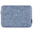 CANVASARTISAN L31-03 Shockproof Portable Carry Case for 14-inch Laptops Sleeve Bag PU Leather Storage Bag - Blue - 1