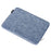 CANVASARTISAN L31-03 Shockproof Portable Carry Case for 14-inch Laptops Sleeve Bag PU Leather Storage Bag - Blue - 4