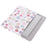 CANVASARTISAN E52-T0121 13-inch Stylish Ellipse Pattern Laptop Storage Sleeve Magnetic Snap Closure Envelope Protective Pouch with Extra Accessory Organizer - 4