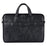 CANVASARTISAN L27-C22 14 inch Notebook Handbag Egypt Style Pattern Printing Laptop Bag Shoulder Bag with Front Pocket - Black - 4