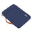CANVASARTISAN K28-19 13-inch Laptop Sleeve Shockproof Notebook Zipper Case with Vertical Pocket - Blue - 3