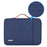 CANVASARTISAN K28-19 13-inch Laptop Sleeve Shockproof Notebook Zipper Case with Vertical Pocket - Blue - 5