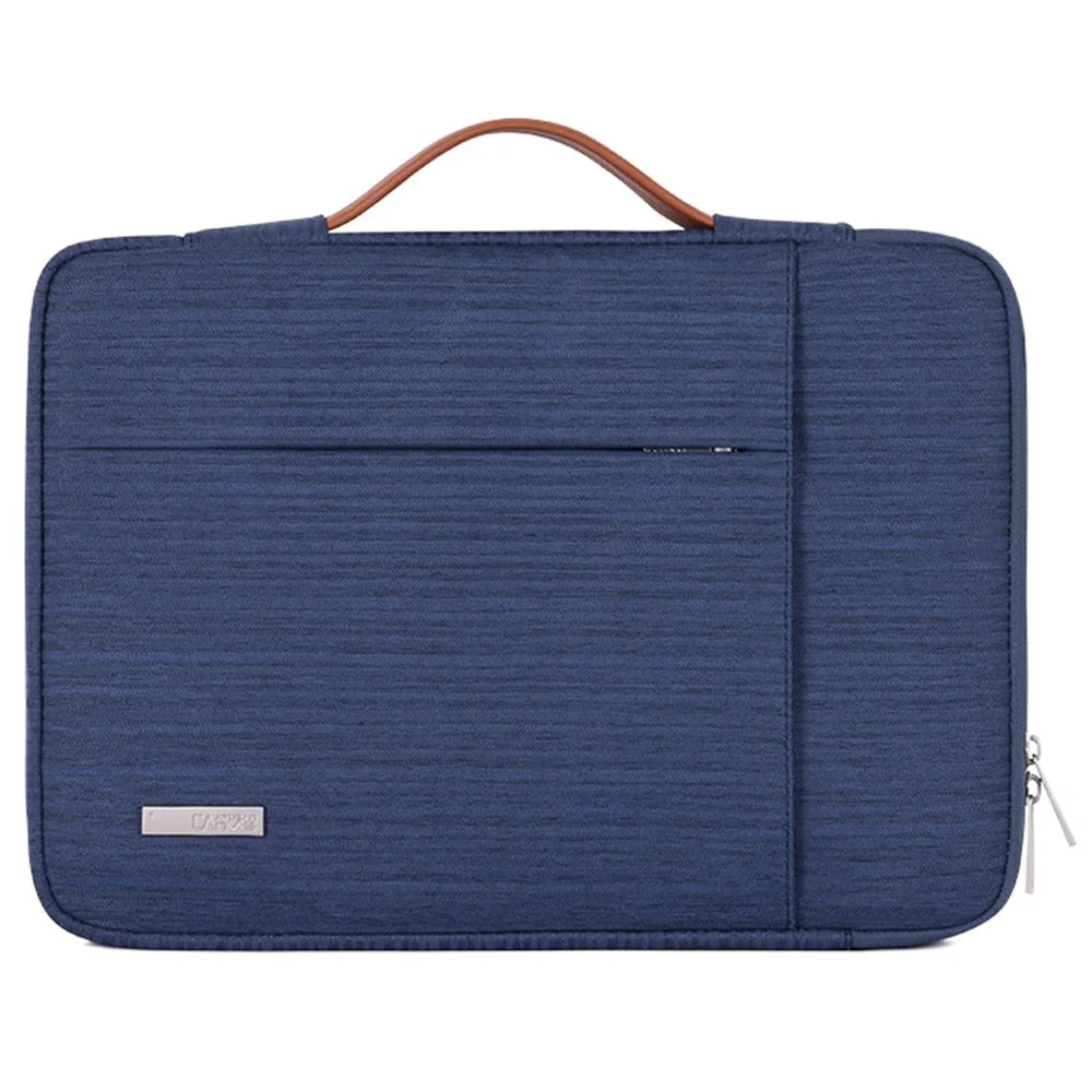 CANVASARTISAN K28-20 Notebook Sleeve for 13-inch Laptop Zipper Case with Horizontal and Vertical Pockets - Blue - 1