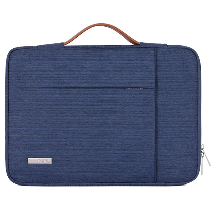 CANVASARTISAN K28-20 Notebook Sleeve for 13-inch Laptop Zipper Case with Horizontal and Vertical Pockets - Blue - 1