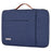 CANVASARTISAN K28-20 Notebook Sleeve for 13-inch Laptop Zipper Case with Horizontal and Vertical Pockets - Blue - 2