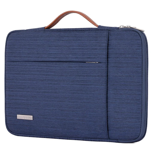 CANVASARTISAN K28-20 Notebook Sleeve for 13-inch Laptop Zipper Case with Horizontal and Vertical Pockets - Blue - 2