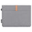 CANVASARTISAN L15-15 13-inch PU Leather Stripe Splicing Canvas Laptop Storage Sleeve Magnetic Flap Envelope Protective Pouch - 3