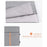 CANVASARTISAN L15-15 13-inch PU Leather Stripe Splicing Canvas Laptop Storage Sleeve Magnetic Flap Envelope Protective Pouch - 7