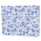 CANVASARTISAN E54-T0111 14-inch Ultra Slim Notebook Carrying Case Light Blue Flower Pattern Magnetic Flap Envelope Laptop Sleeve + Small Bag - 2