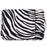 CANVASARTISAN H33-89 Zebra-stripe Pattern Shockproof Carry Case for 15 inch Laptops Scratch Resistant Notebook Sleeve Bag with Handle Strap / Vertical Pouch - 2