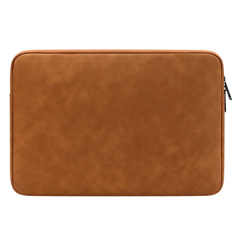 ND12 14.1-15.4 Inch Laptop Sleeve for MacBook Pro Soft Fluff  Lining Anti-scratch Notebook Protective Bag - Yellow - 1