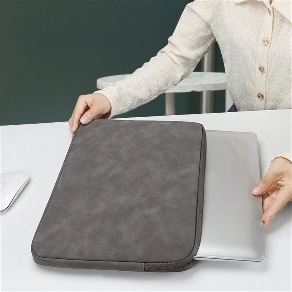 ND12 13.3 Inch Waterproof Laptop Sleeve Anti-dust Notebook Computer Protective Bag - Dark Grey - 6
