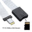 EP-019 25cm TF Memory Card Kit Male to TF Female Adapter Soft Flat FPC Cable Extender - 2