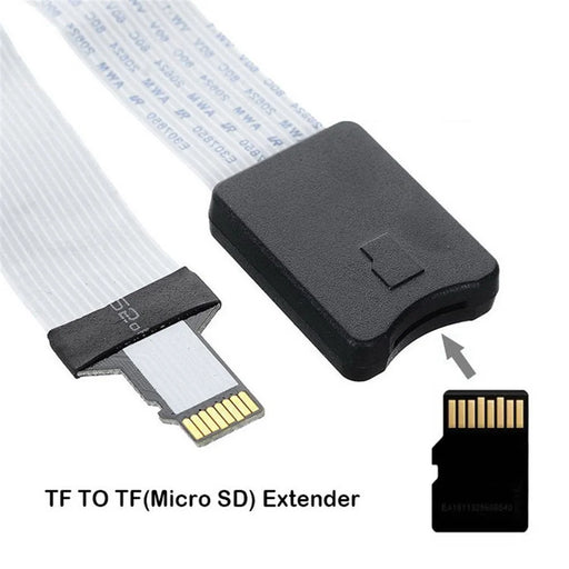 EP-019 25cm TF Memory Card Kit Male to TF Female Adapter Soft Flat FPC Cable Extender - 2