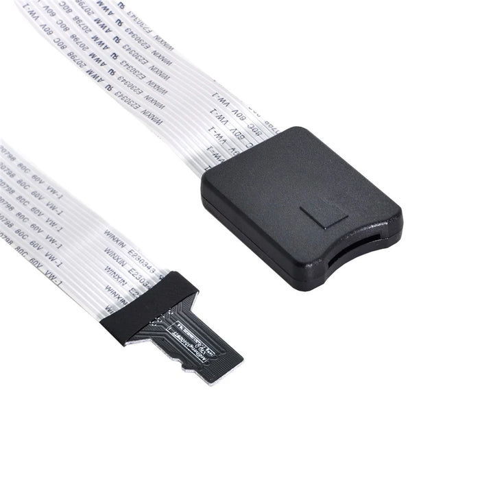 EP-019 25cm TF Memory Card Kit Male to TF Female Adapter Soft Flat FPC Cable Extender - 7