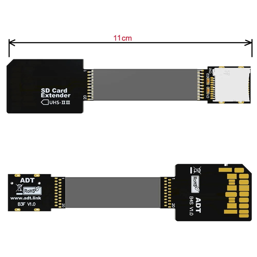 EP-012-B43SF SD Male Extender to TF Card Female Extension Cable Adapter - 6